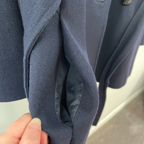 Via Spiga | Women’s Wool Pea Coat - Picture 12 of 12